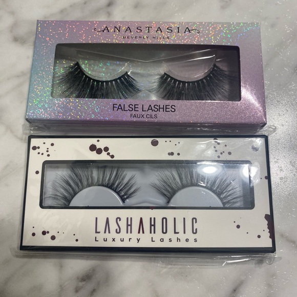 Brand new Anastasia Beverly Hills false lashes and Lashaholic luxury lashes - Picture 1 of 2
